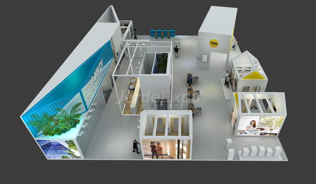 俯視展臺設(shè)計(jì)圖片