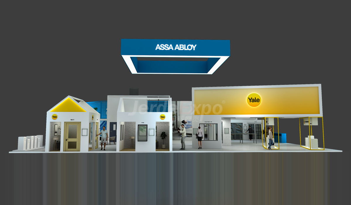 簡約展臺設(shè)計(jì)效果圖