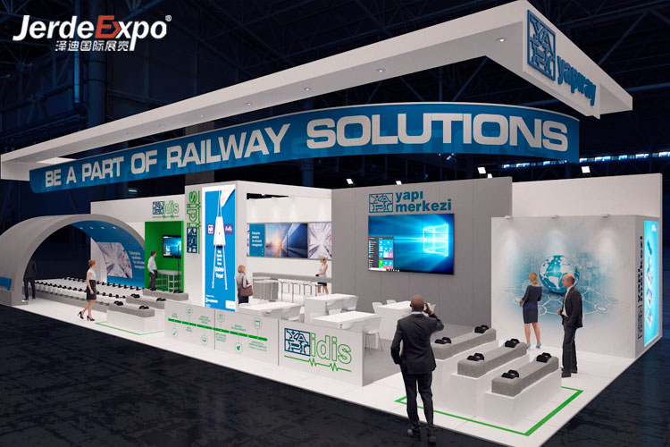 上海ptc展會搭建設計裝修的流程是怎樣？會展展位搭建使用材料！