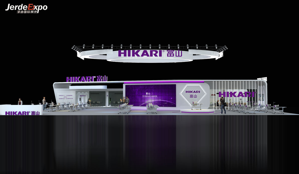 500㎡展會設(shè)計(jì)裝修圖