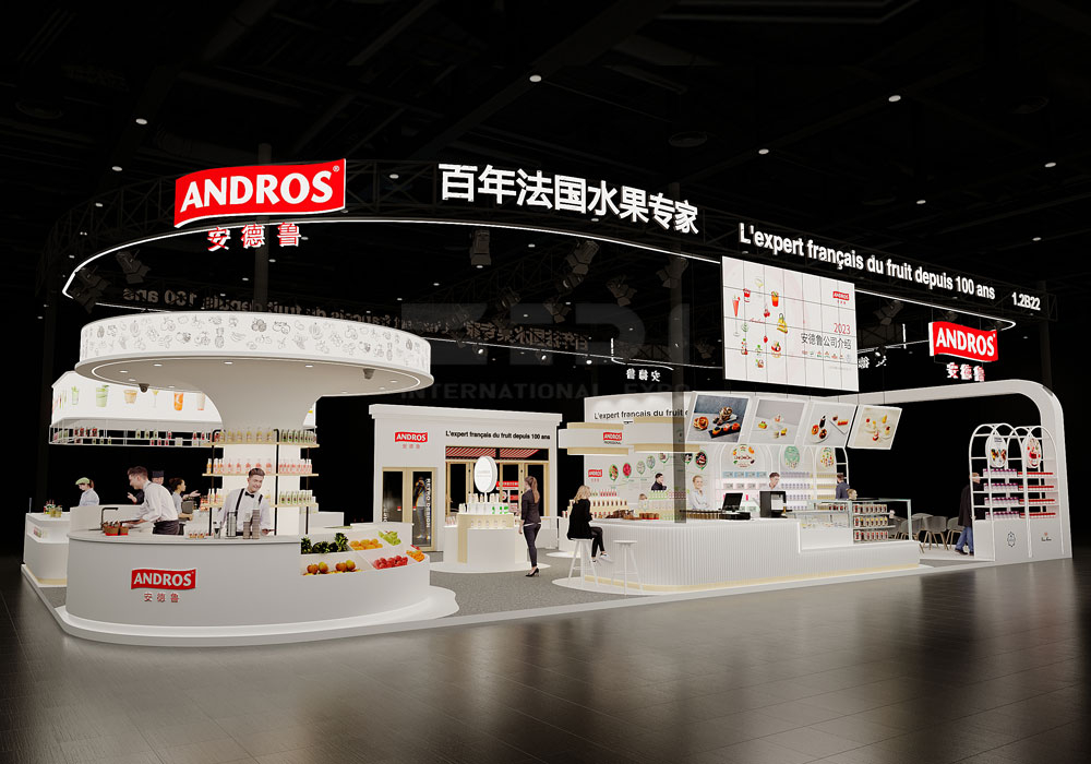 酒店餐飲展臺設(shè)計(jì)